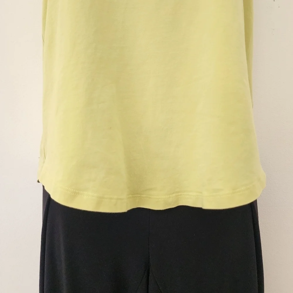Lululemon Womens Racerback Tank Top Light Yellow/ Green  Size 4